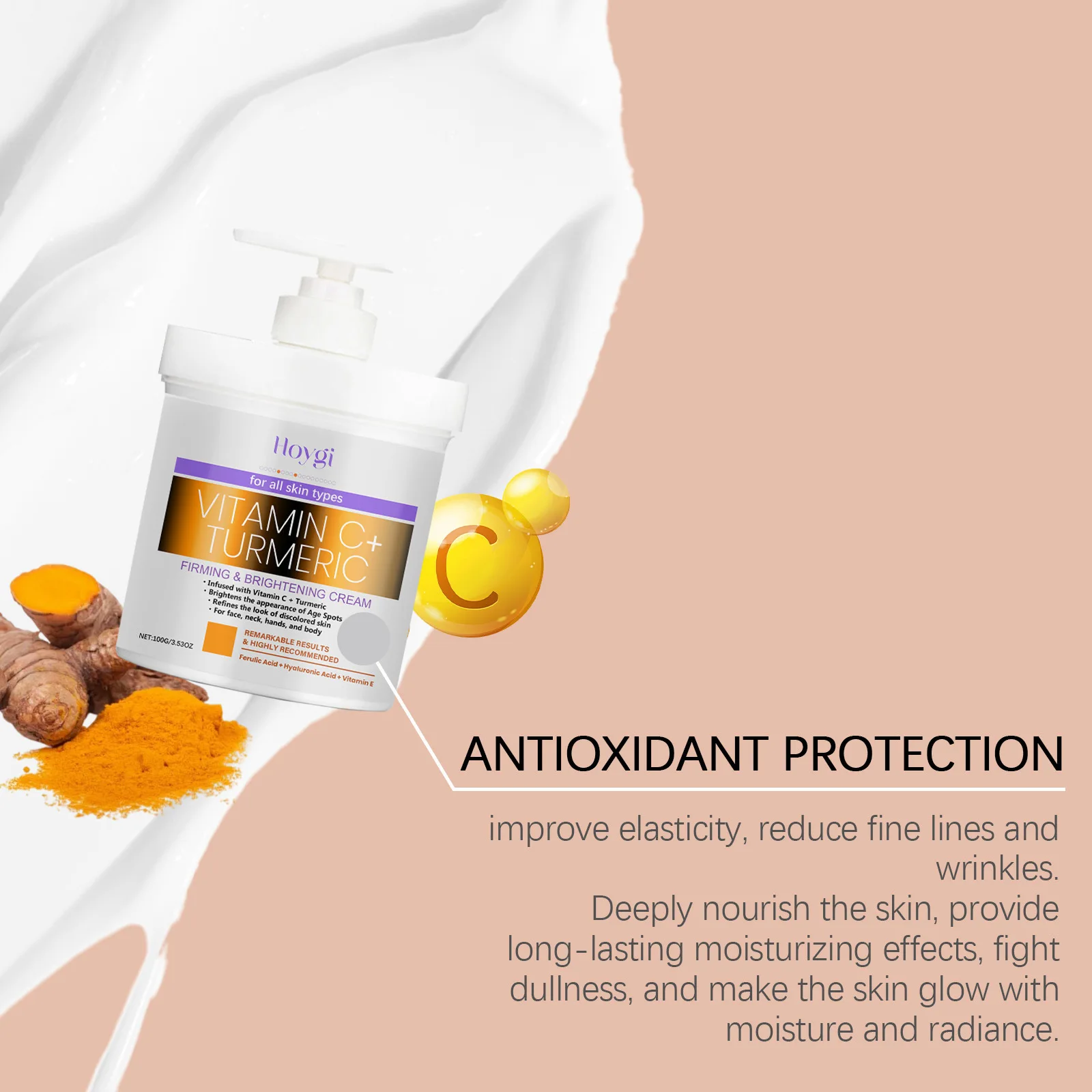 Body Lotion Moisturizing Anti Drying Lightening Melanin Elbows Knees Nourishing Exfoliating Improve Dull Vitamin C Body Cream