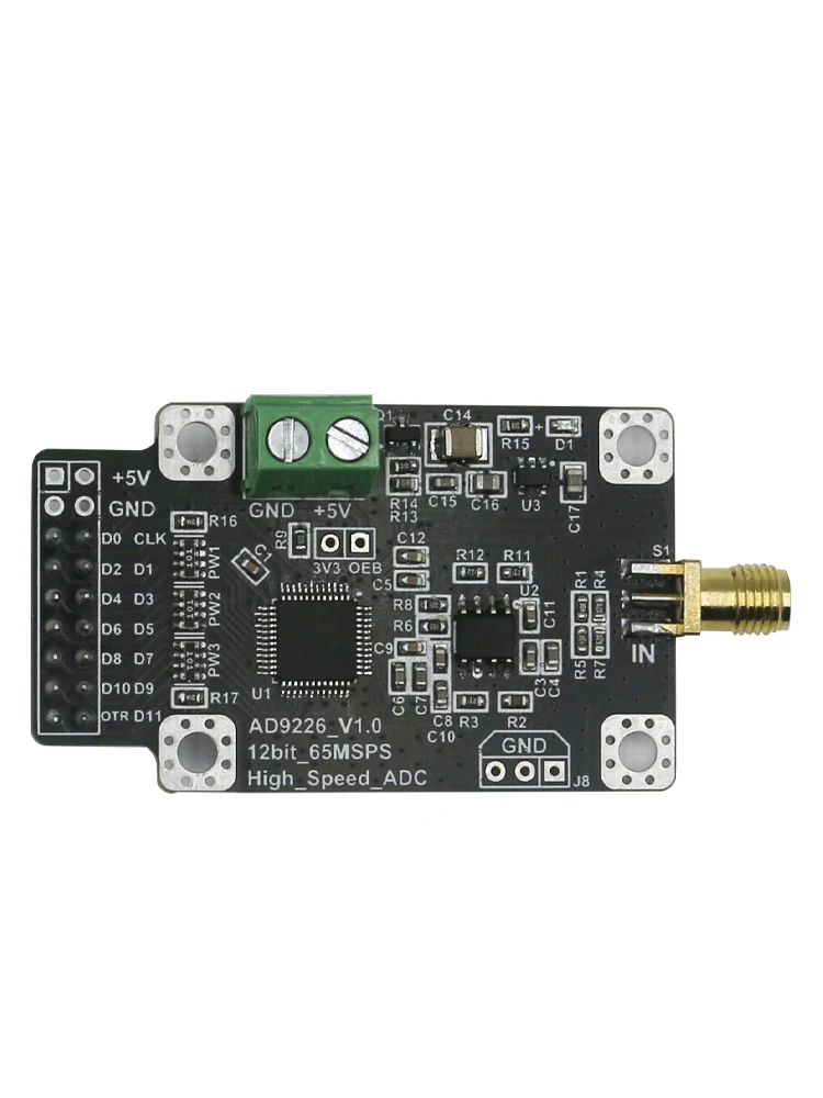 

AD9226 Module 12 Bit High-speed ADC Data Acquisition Analog-to-digital Converter 65MSPS Sampling