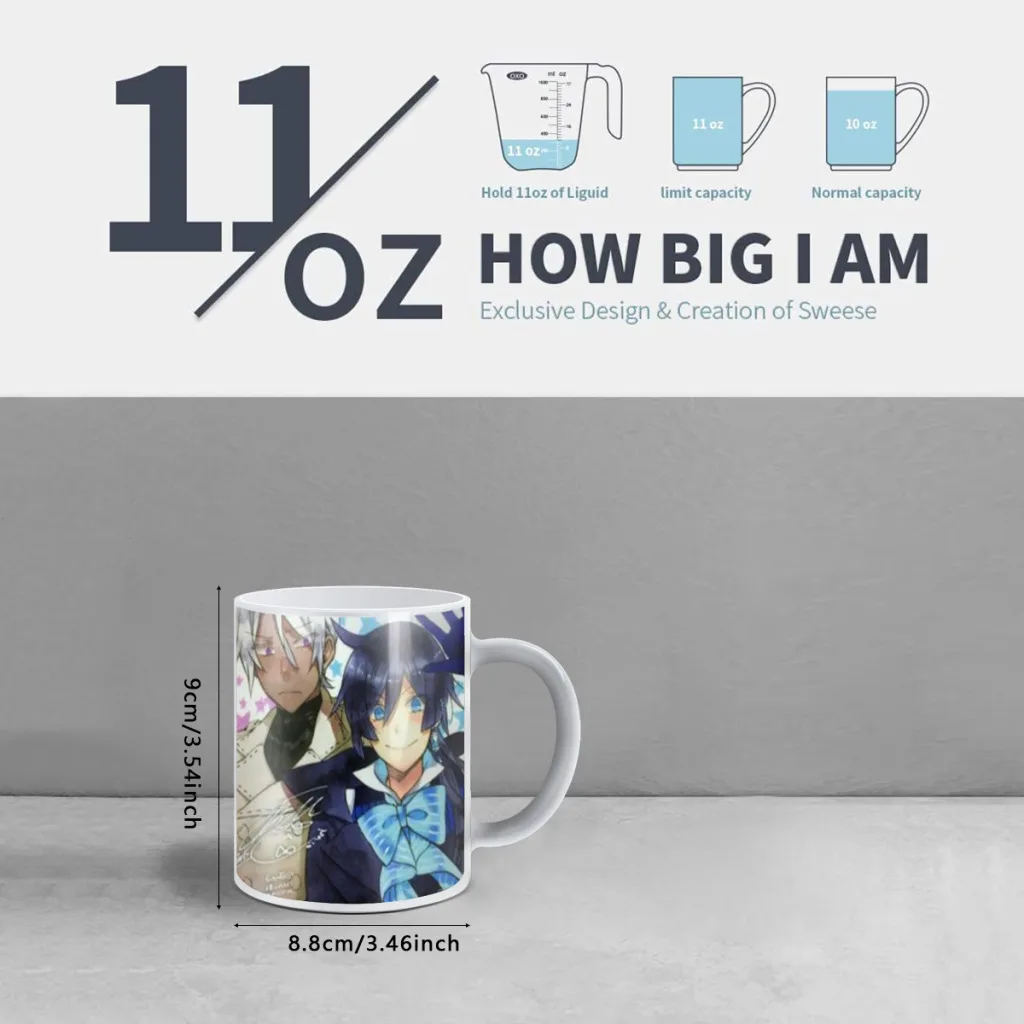 The Case Study of Vanitas Anime Movie Free shipping Mug Changing Color Ceramic Coffee Mugs Magic Tea Cup Best Gift