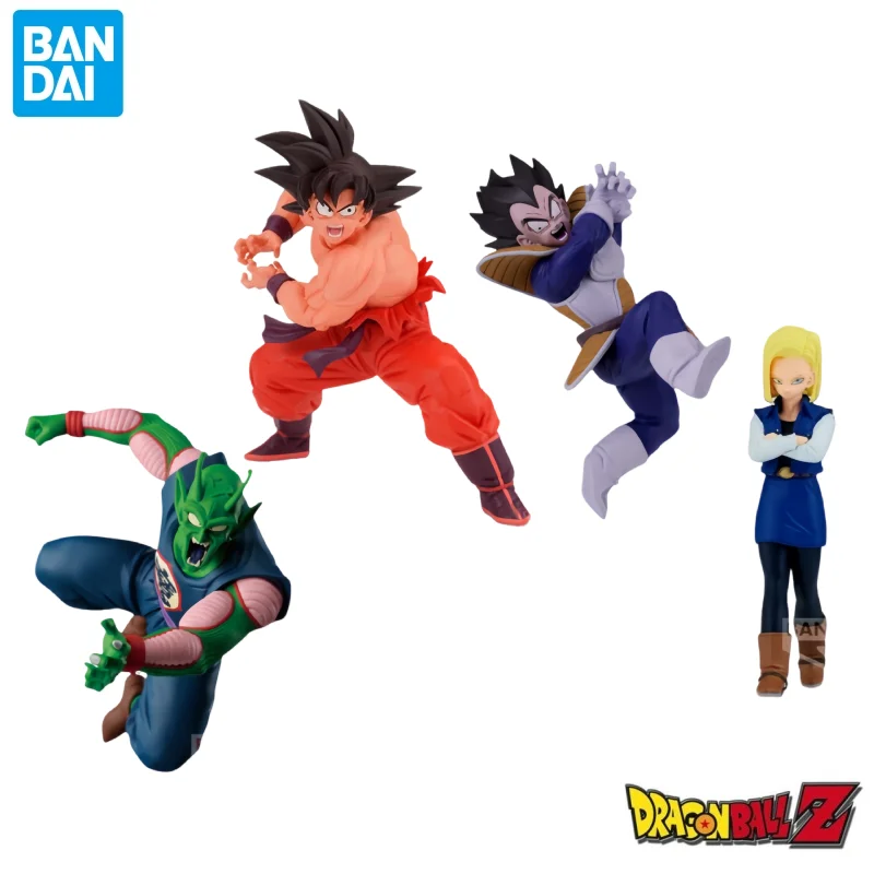 

In Stock Bandai Doll Brand New Boxed Dragon Ball Son Goku Bejita Yonsei Piccolo Android 18 Original Anime Characters Garage Kit