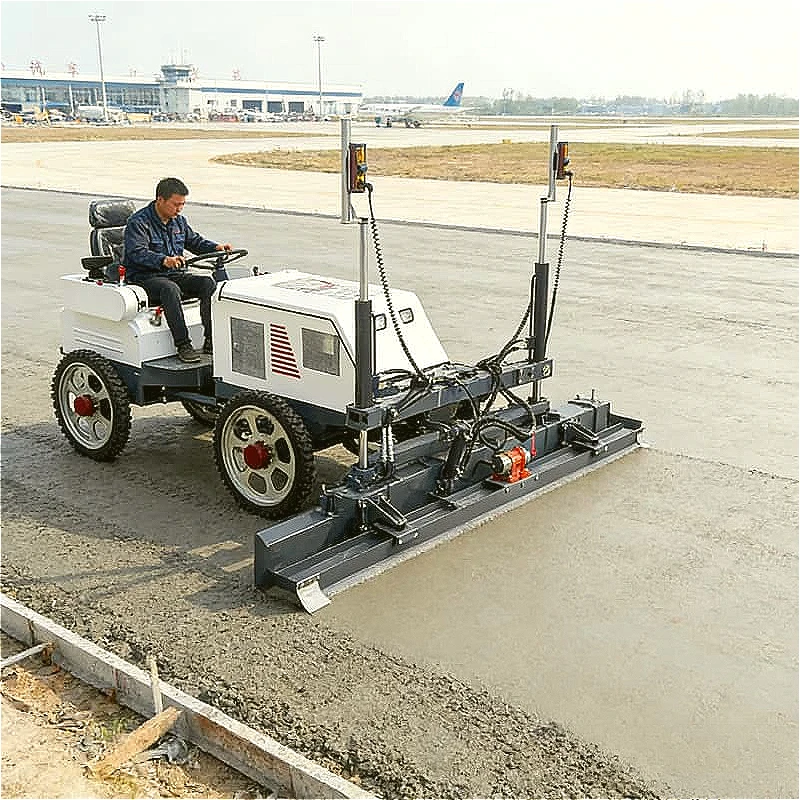 Customized Concrete Laser Screed Machine Walk Behind Self Leveling for Small Warehouse Renovation Retail Floor Concrete Paving