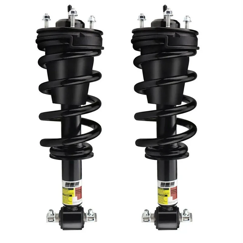 Pair Front Shock Struts w/Magne Spring Absorber Assys For Cadillac Escalade Chevy Tahoe GMC Yukon Avalanche 19209555 15909491