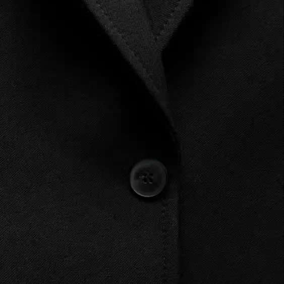 Chaqueta de Traje para Mujer, Nueva Colección de Primavera, Corte Entallado, con Hombreras, Cintura Ajustada, Manga Larga, La...