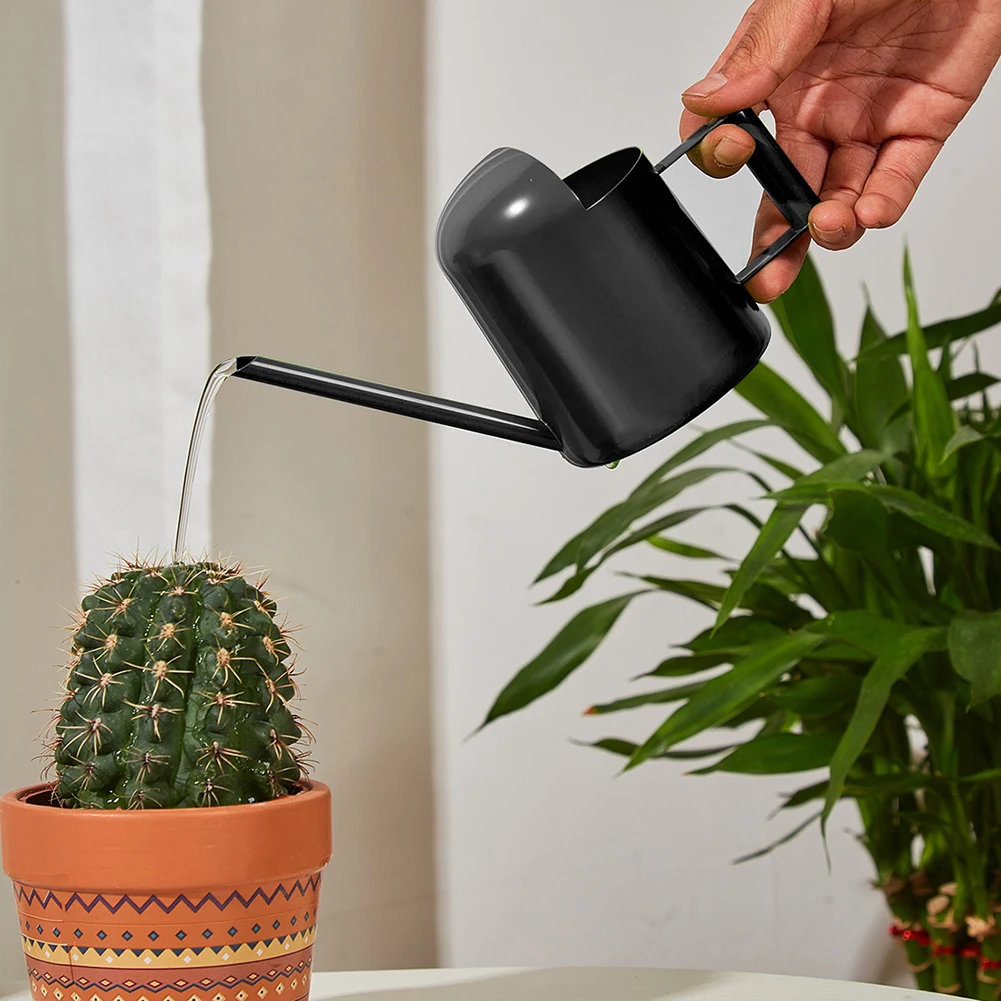 Watering Can For Indoor Plants Comfortable Handle Long Spout Water Can Capacity 300ML Spouted Watering Kettle