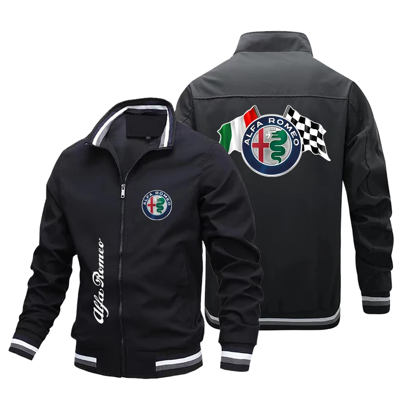 

Alpha Car Men's Pilot Jackets spring and autumn Classical Thin Baseball Sports Jackets 2024 Very versatile casual and durable
