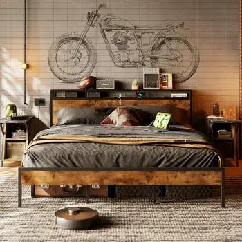 6 最佳銷售 雙人床架 - №1