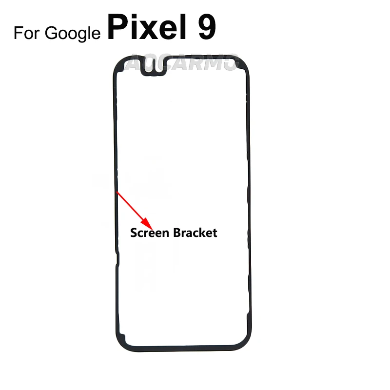 For Google Pixel 8 9 Pro 8Pro 9Pro XL Front Screen Stand Middle Bezel Frame LCD Display Bracket Plastic Hoder Replacement Part