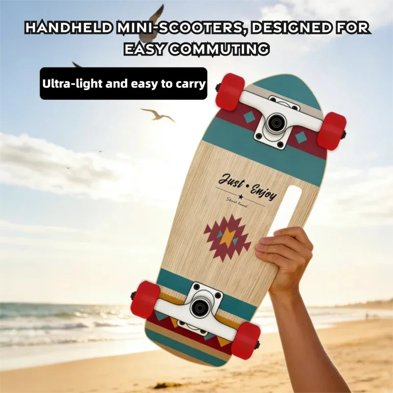 portable-mini-cruiser-skateboard-complete-fish-skateboard-for-kids-adults-beginners-four-wheels-street-cruising-longboard