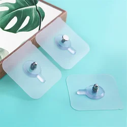 Adhesive Nails Wall Hooks Strong Poster Screw Stickers Wall Hook Closet Cabinet Shelf Pegs Wall Hook Hangers Kitchen Bathroom