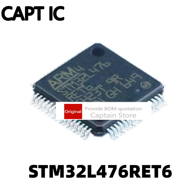 5PCS STM32L476RET6 LQFP64