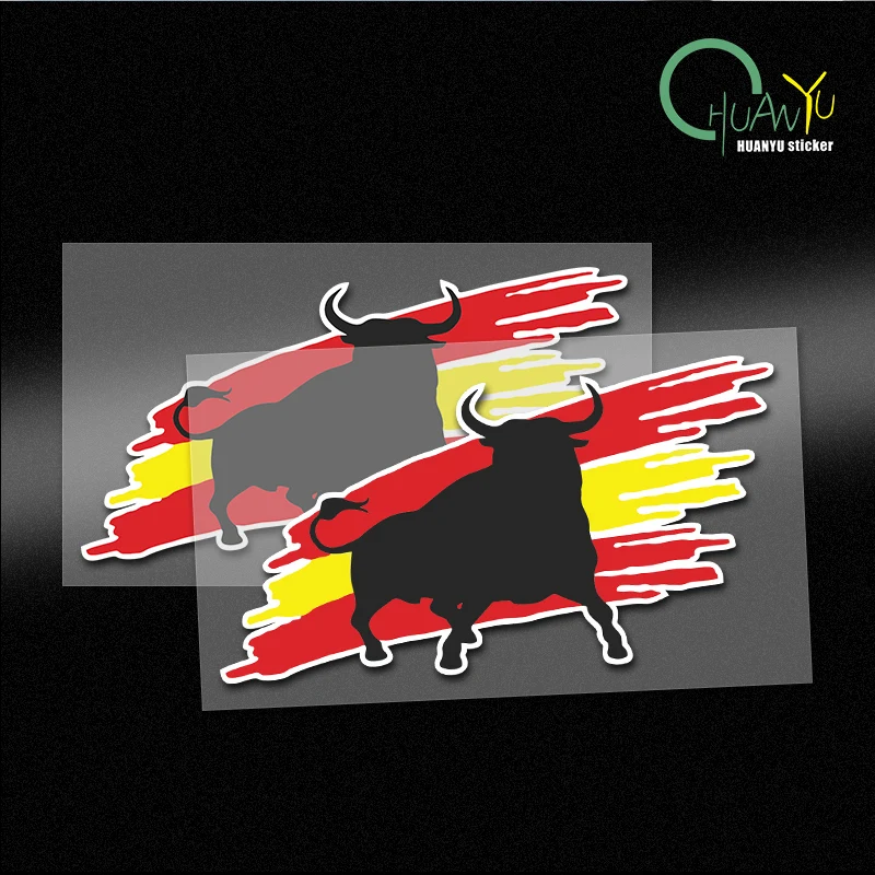 Kreative Bull Spanien Vinyl Poster Laptop Handwagen PVC Auto Aufkleber Motorrad Aufkleber Wasserdichte Aufkleber
