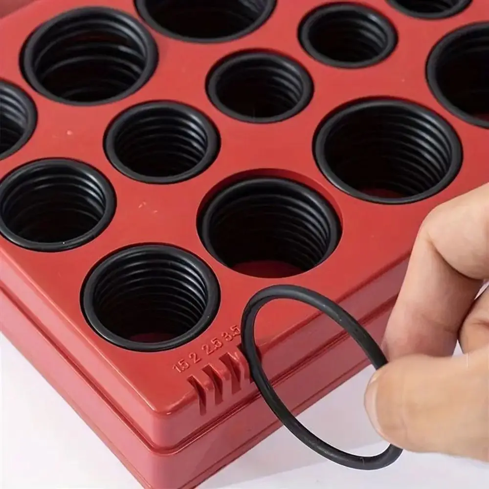 

419 шт., уплотнительные кольца из нитриловой резины, 34 шт., комплект уплотнительных колец разных размеров, устойчивый к высоким температурам, износостойкий