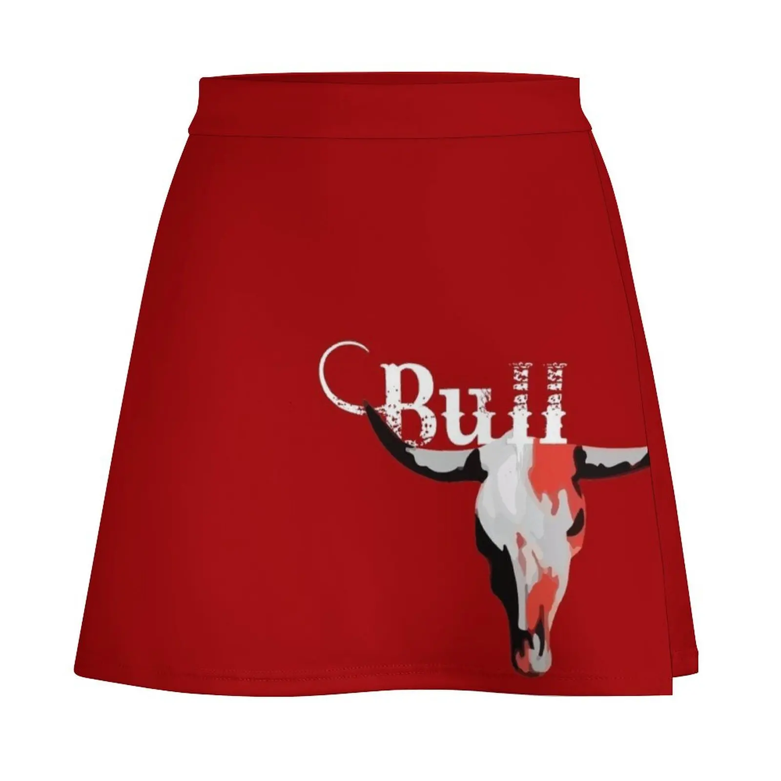 Bull by the Horns Rodeo Country Western Cowboy Mini Skirt women's clothing korea stylish Women's clothing