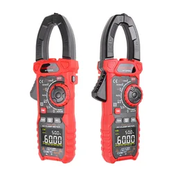 HT208D Digital Clamp Meter AC/DC True-RMS Multimeter Anto-Ranging Tester Current Clamp Digital Ammeter Clamp Meter HT208A