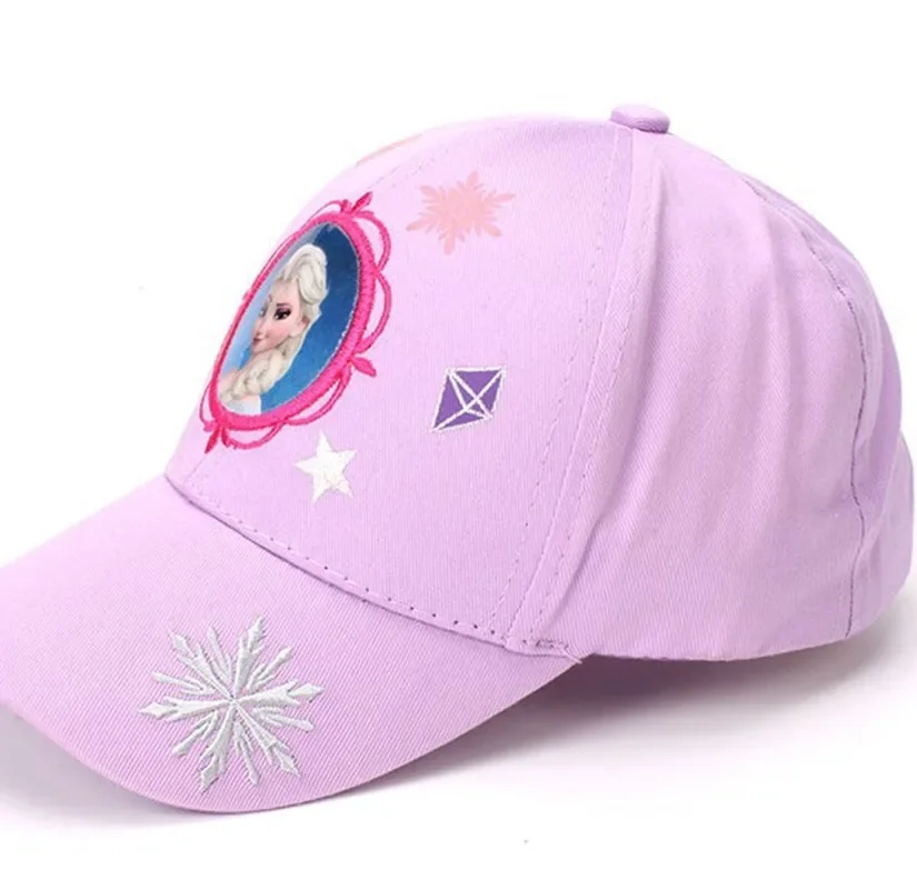 Cute Minnie Mouse Kids Cap Adjustable Elsa Princess Hats Boys Girls Baseball Cap