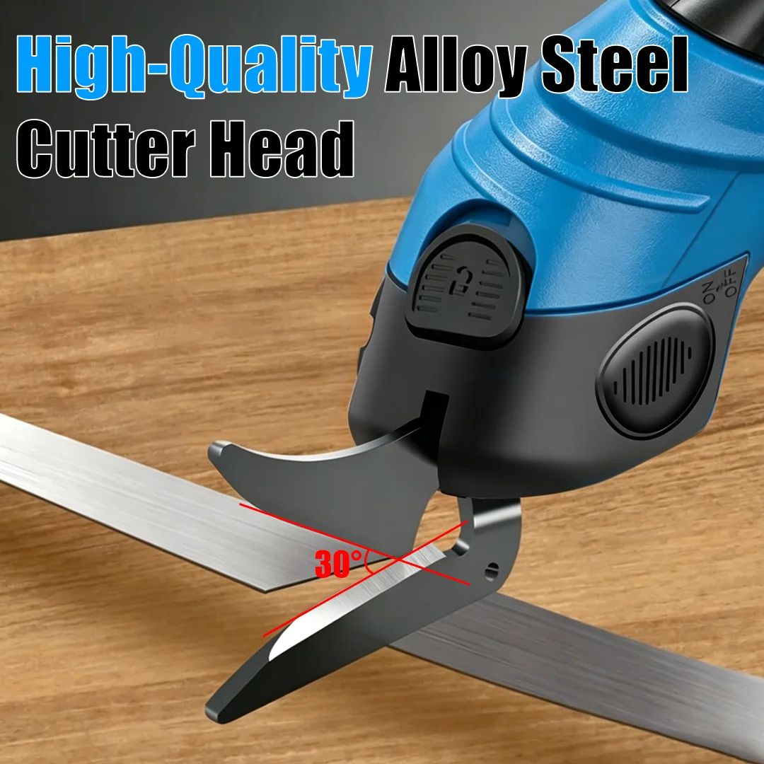 New Cordless Electric Tailoring Scissors USB Charging Suitable for Cutting Cotton Fabric/Leath
