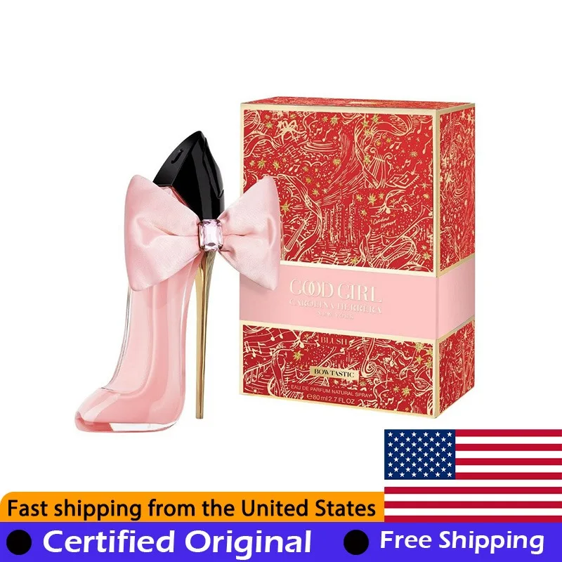 

Парфюмерная вода Carolina Herrera Good Girl Blush Bowtastic Edition, 80 мл, натуральный стойкий аромат с цветочными, фруктовыми и гурманскими нотами, с феромонами.