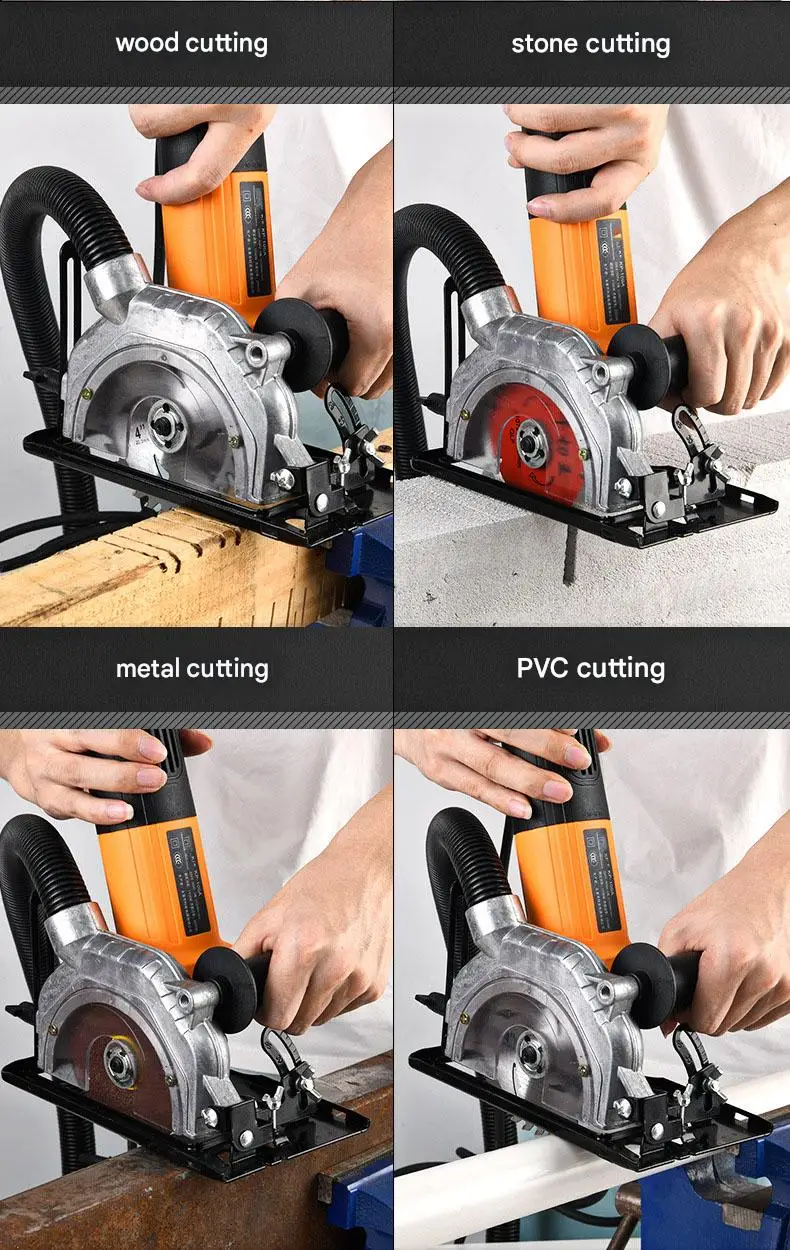 Multifunctional Angle Grinder Universal Stand Polisher Cutter Base Modified Woodworking Table Saw Protective Cover