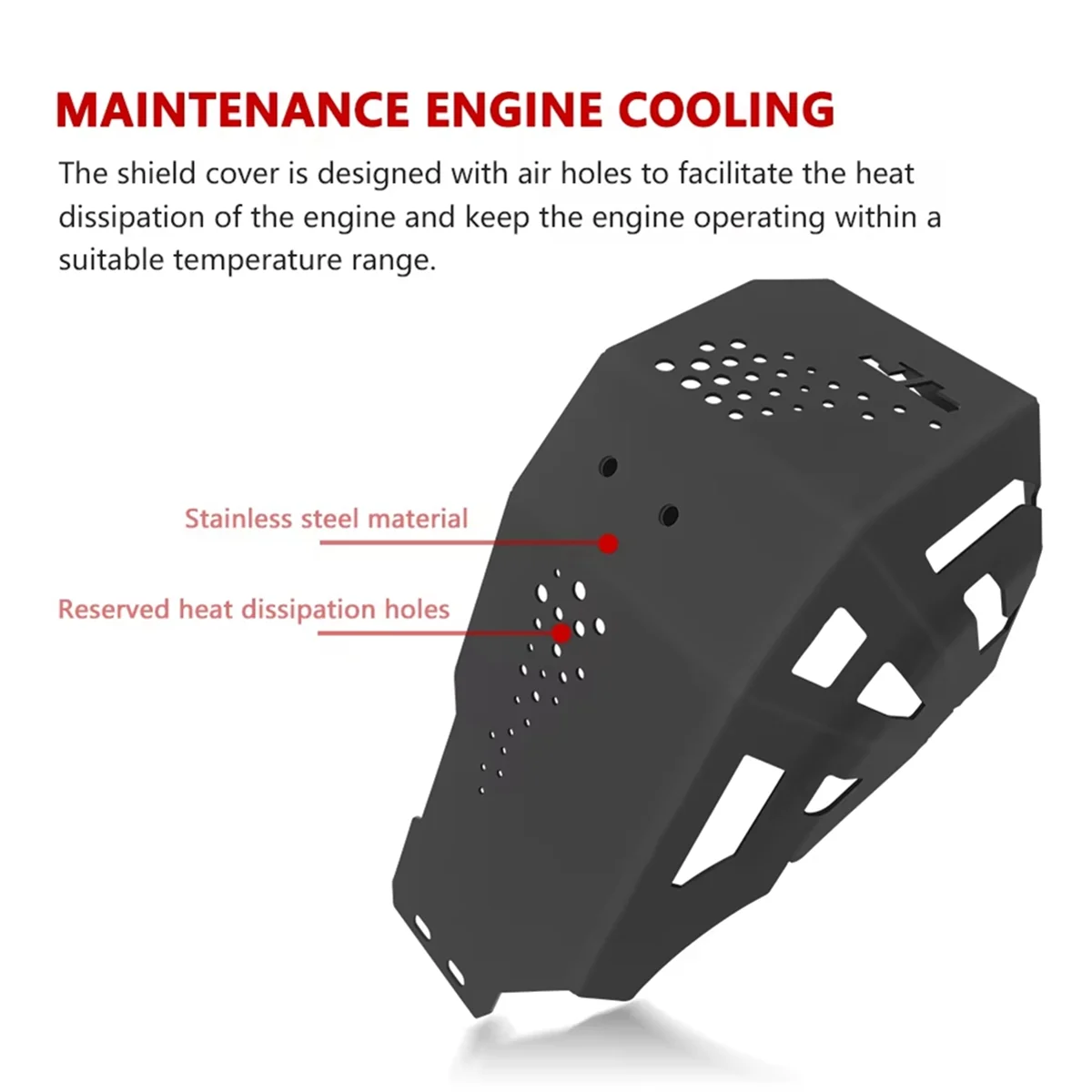 Para himalayan 450 2024 capa de proteção do motor da motocicleta ch é sob guarda placa skid motor ch é guarda capa