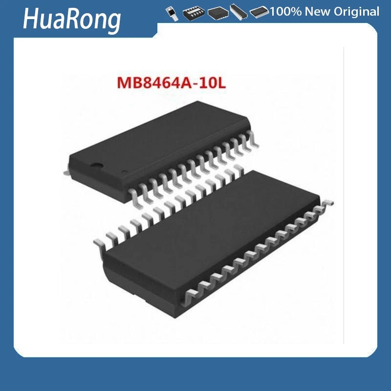 5PCS/LOT    MB8464A-10L  MB8464A  MB8464    SOP-28