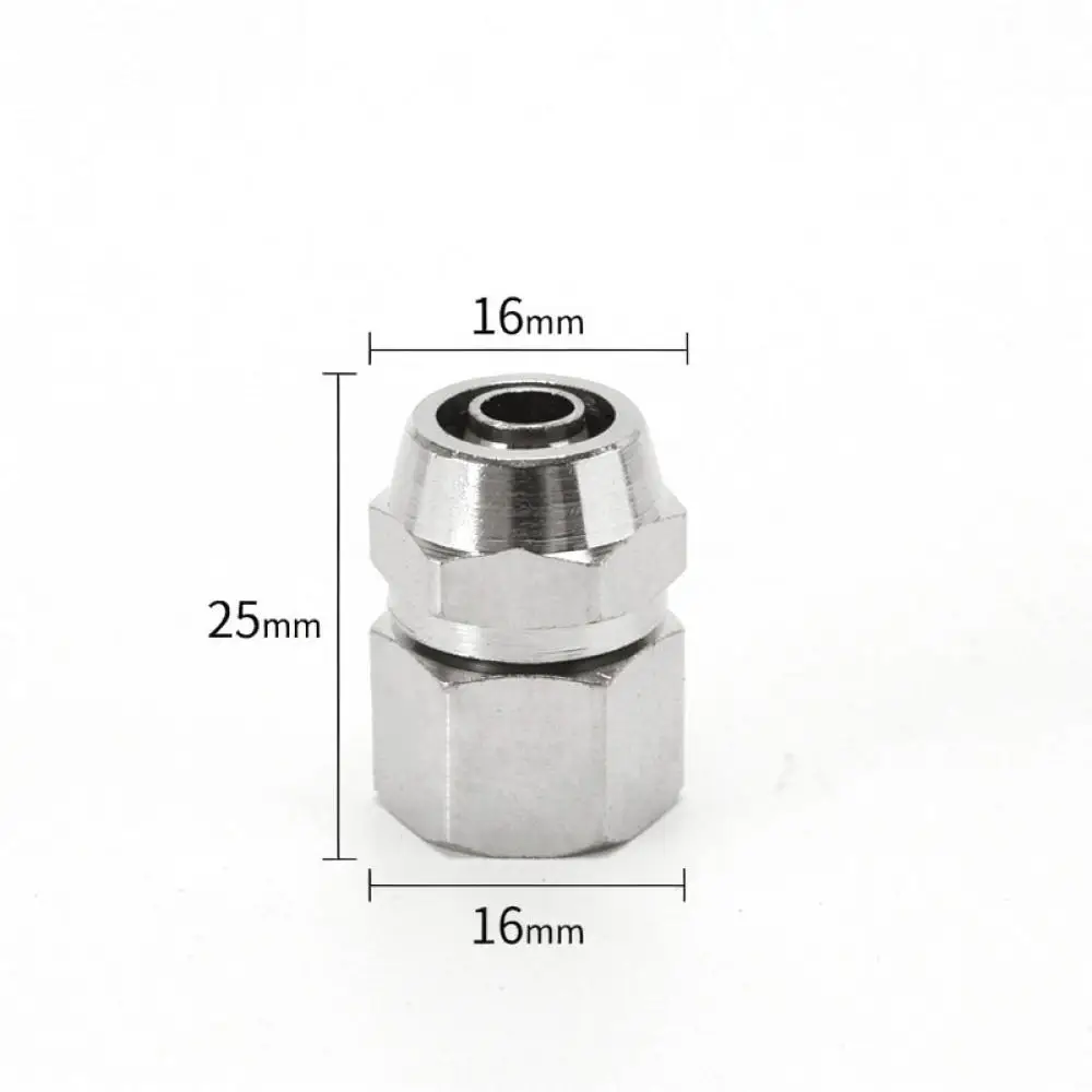 Quick Push Connector Brass Fitting Female Thread Straight Coupling For Industrial Pneumatic Systems Air Pipe Repair Parts