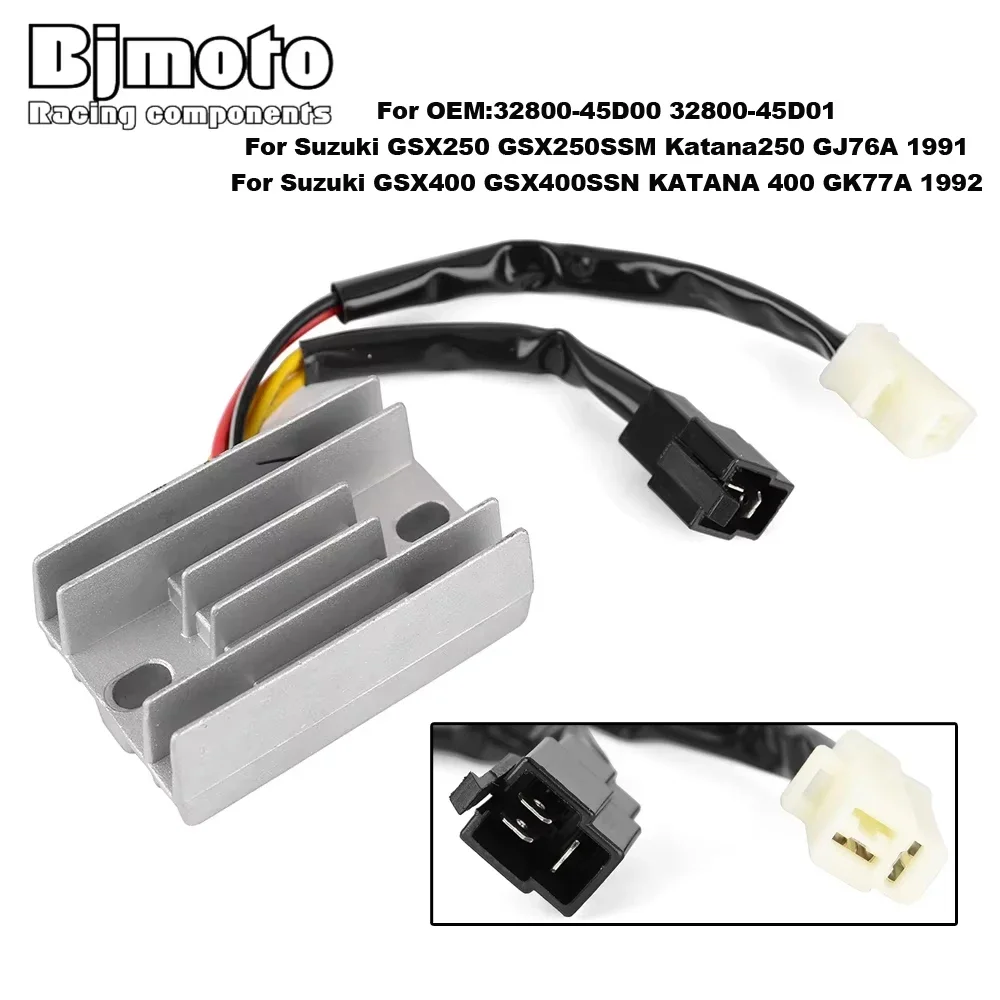 Motorcycle Regulator Rectifier For Suzuki DF25A DF30A AN125 Burgman 125 EN125 UE125 UE150 Vergaser GSX250 GSX250SSM Katana250 view 3