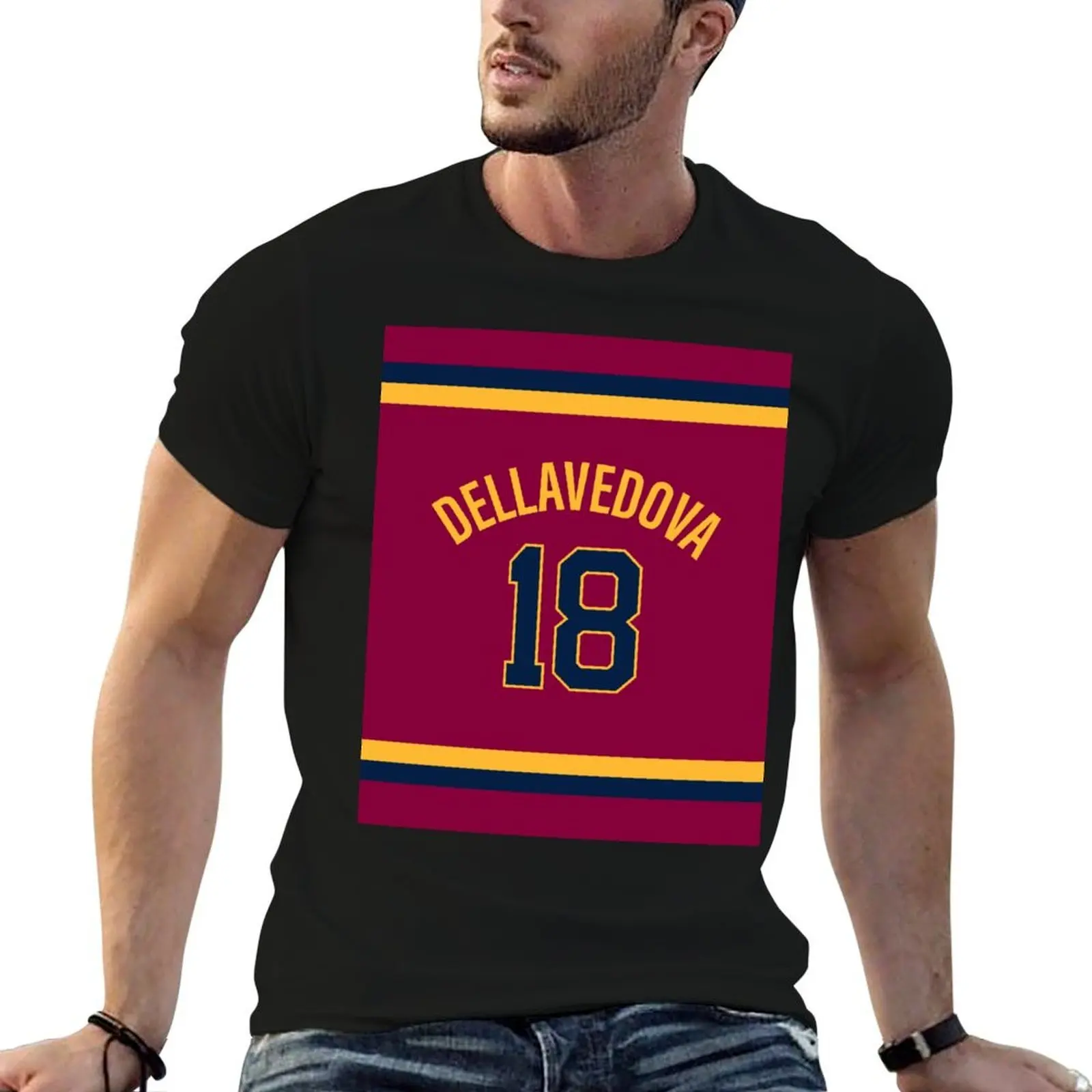Футболка-джерси Matthew Dellavedova, мягкая эластичная футболка с короткими рукавами
