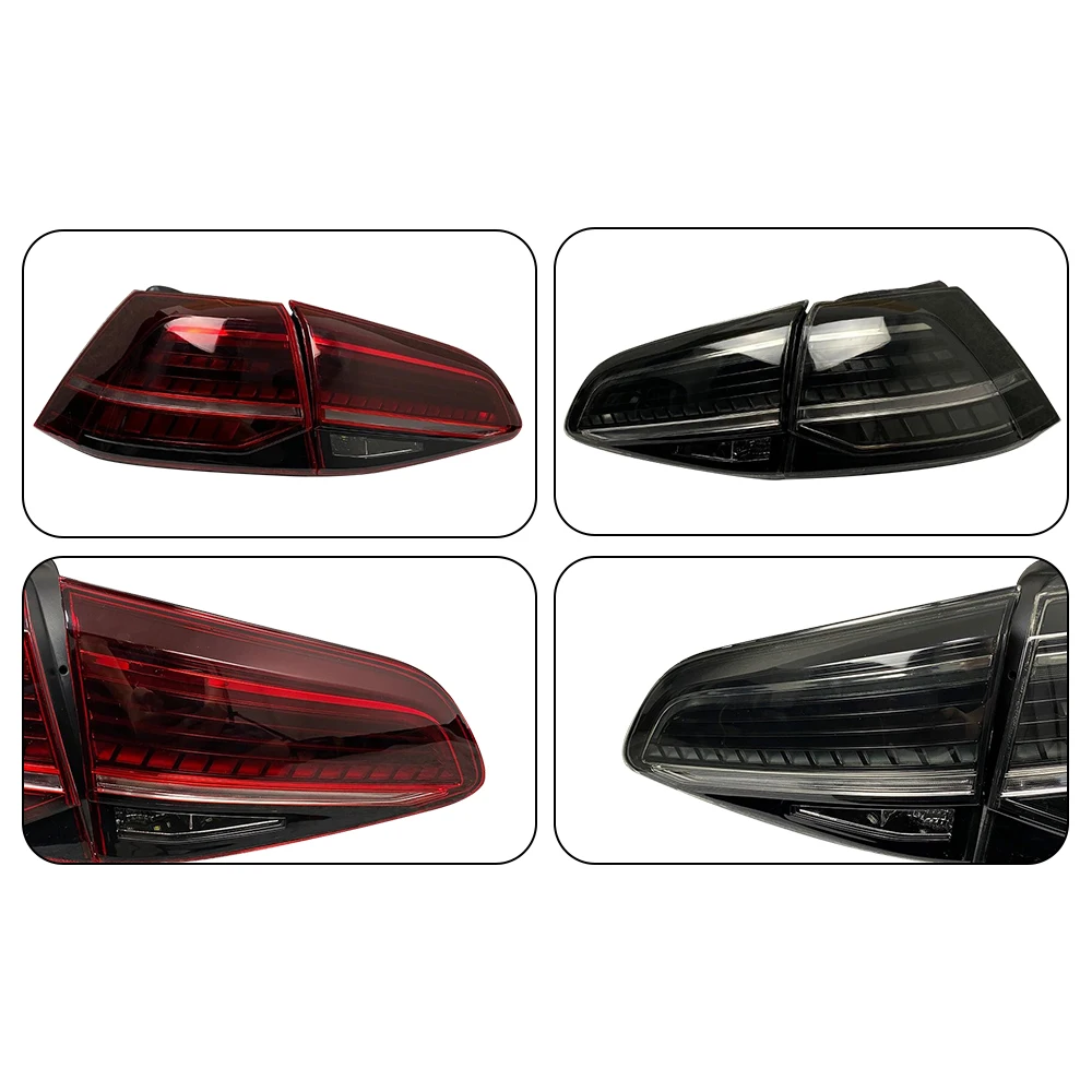 Car Styling Tail Light Assembly For VW MK6 GOLF 7 MK7 2013-2016 LED Tail Lamp LED DRL Dynami Signal Brake Reverse Auto Accessory