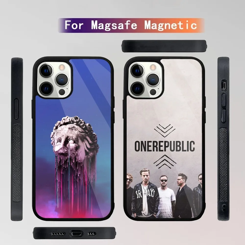 band O-OneRepublic Phone Case For iPhone 15,14,13,12,11,Plus,Pro,Max Mini Magsafe Magnetic Wireless Charging