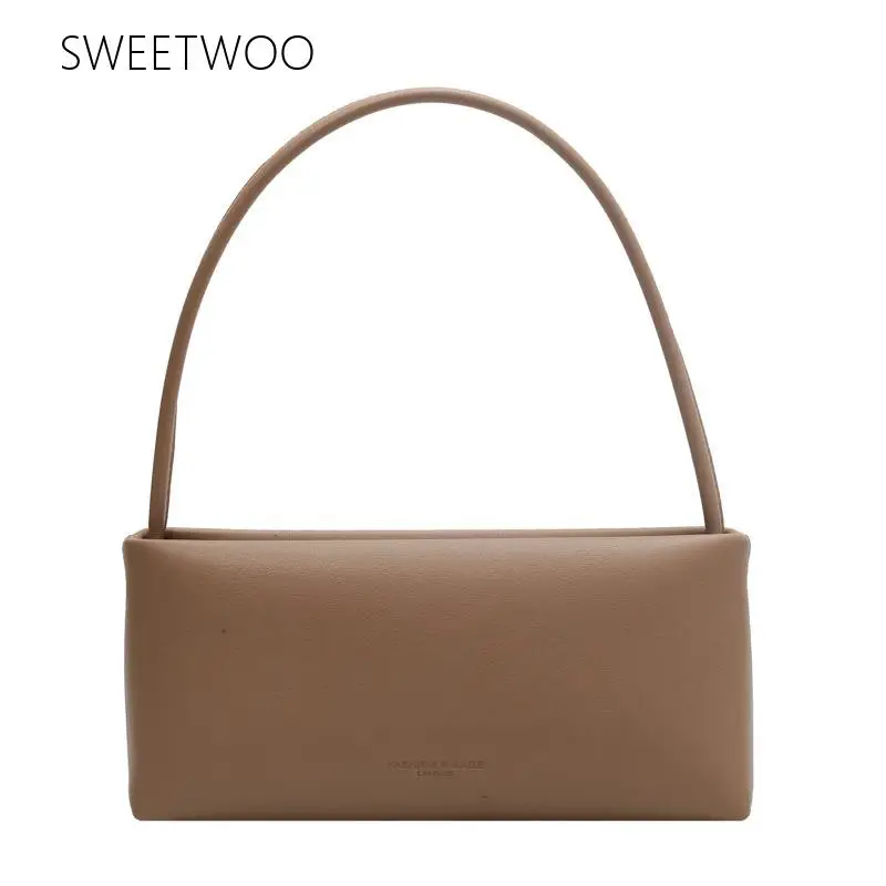 

Women's Minimalist Solid-Color Underarm Bag Crossbody Purse