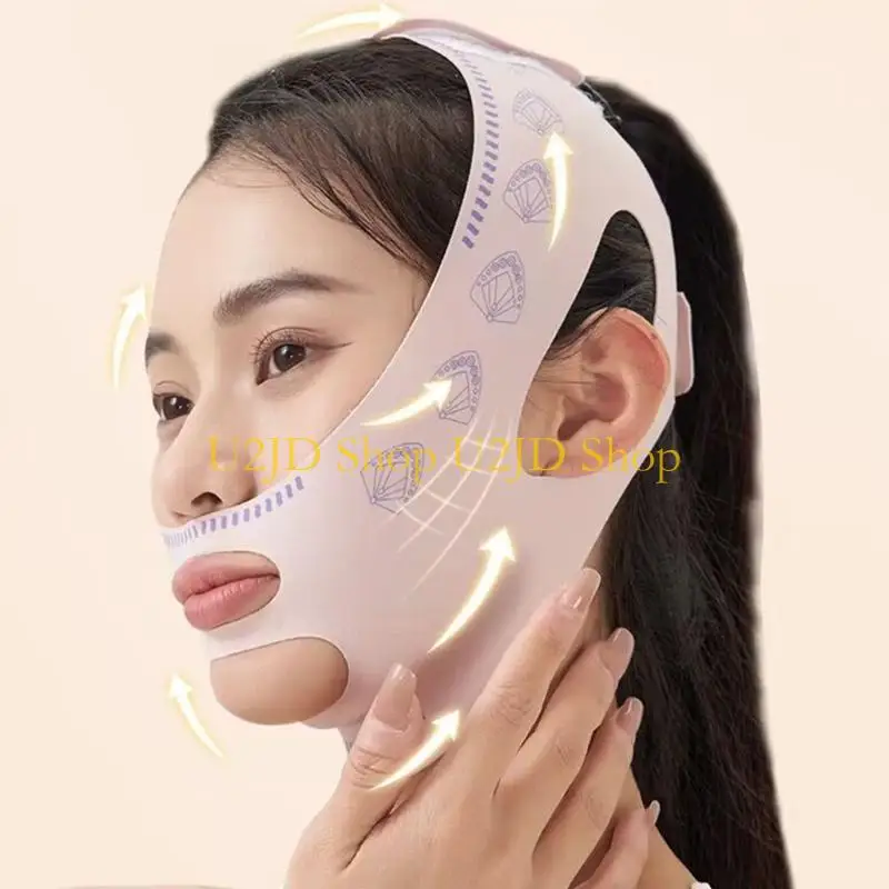 피부 예방 및 치료를위한 U2JD 스트레치 가능한 페이스 리프트지지 스트랩