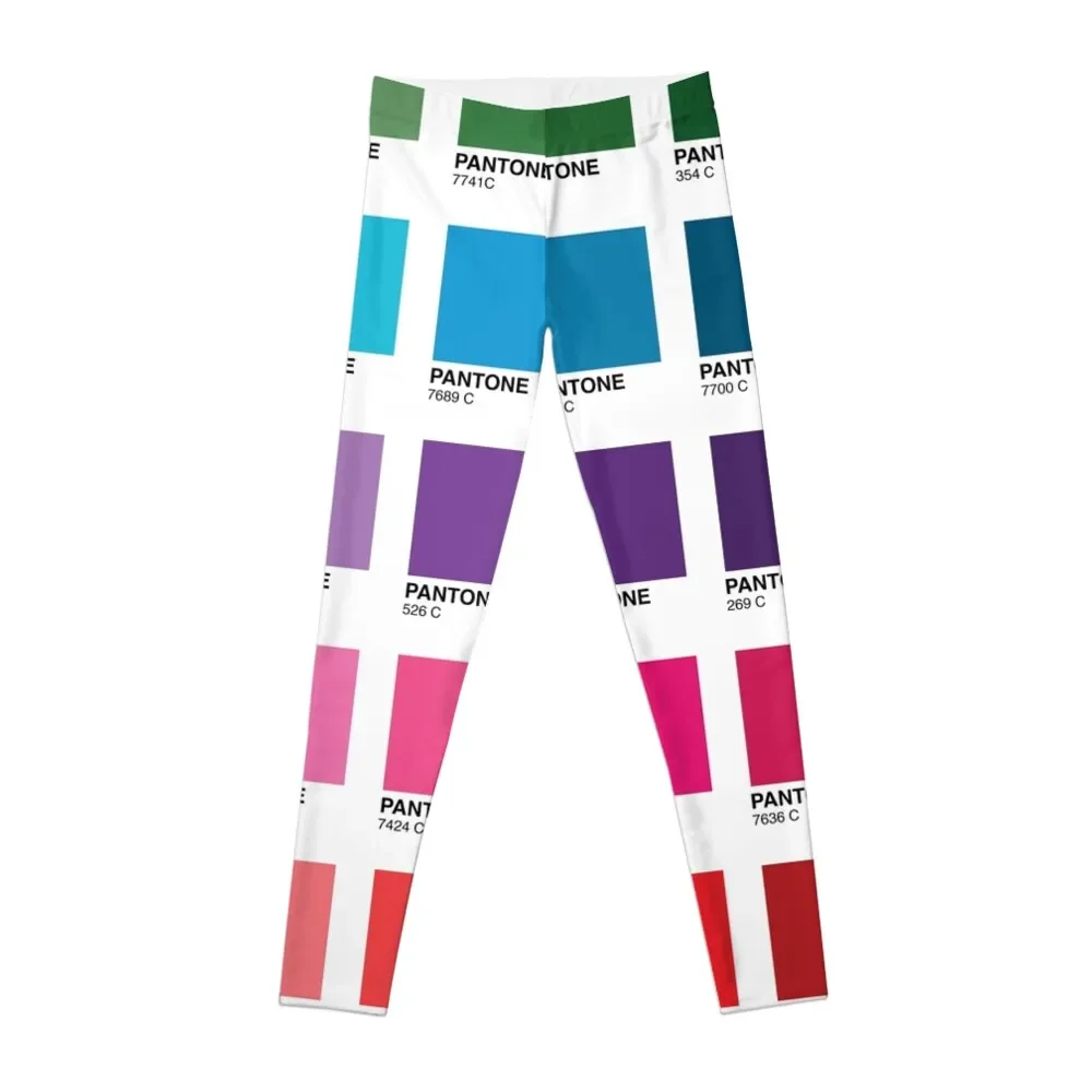 Shades of Pantone Colors Leggings Women's sports legings for fitness sporty woman gym Womens Leggings