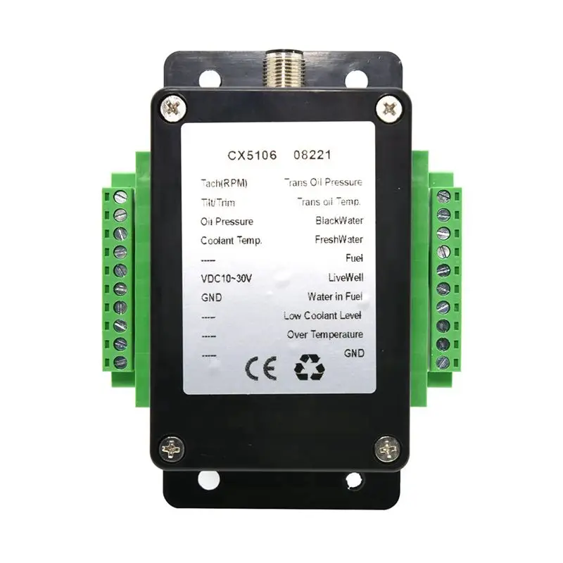 Single Channel NMEA2000/ N2K Converter 0-190Ohms Up To 13 Sensor For Marine Boat CX5106-X67A