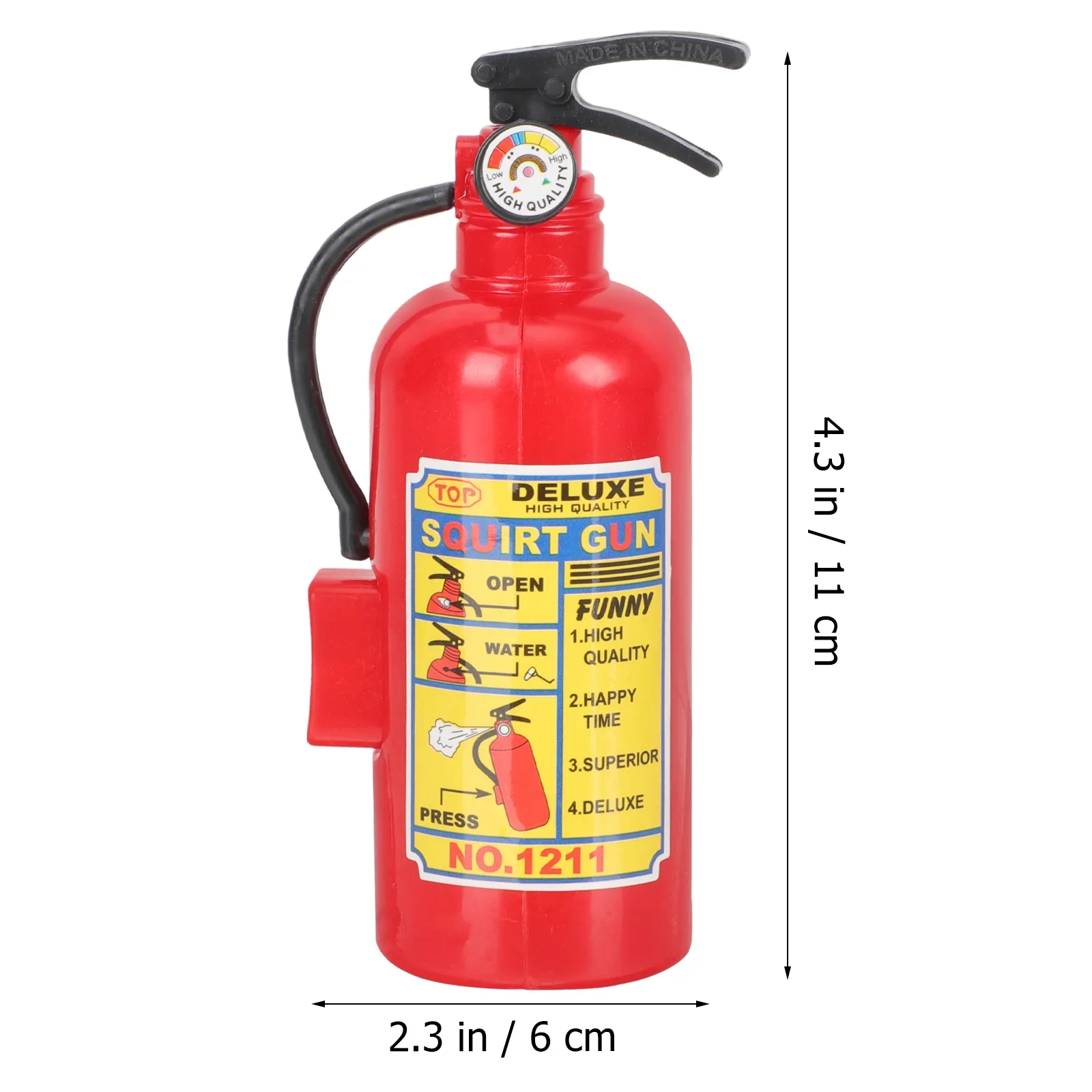 10/20Pcs Children\'s Mini Water Gun Toy Simulated Fire Extinguisher Shape Prank Prop Summer Play Water Gun Toy Children\'s Gift