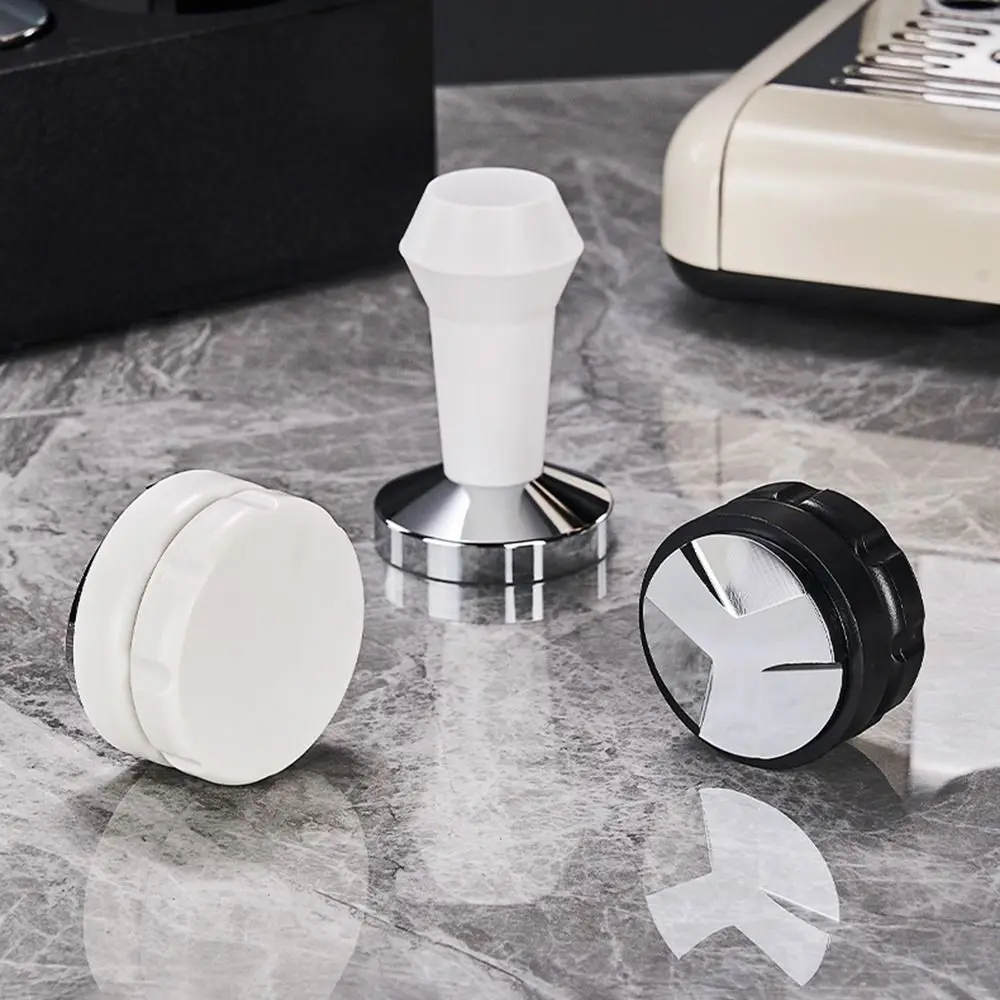 

Three Angled Slope Coffee Tamper 51/53/58mm Convex Base Coffee Powder Hammer Portable Non-slip Espresso Distribution Tool