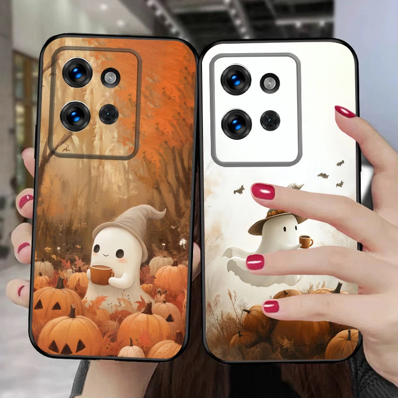 Happy Pumpkin Face для Motorola Moto G04 05 14 15 24 34 35 54 55 75 84 85 Edge 30 40 50 Neo 60Fusion силиконовый мягкий чехол для телефона