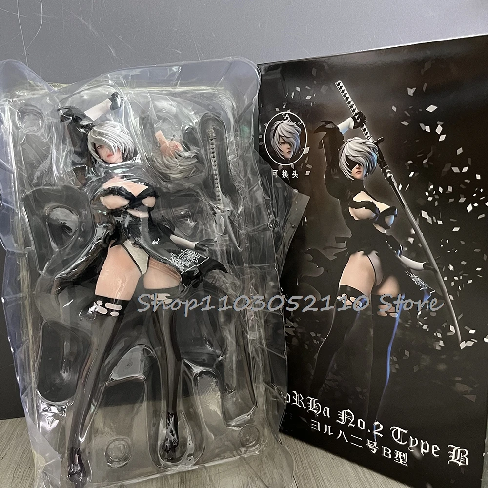 

Аниме NieR: Automata Yorha Type B 2B YoRHa Fiugre Type A No.2 Girl ПВХ Фигурка Модель Коллекция Игрушки Кукла Подарок