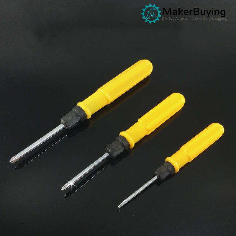 One-word cross dual-purpose screwdriver combination small cross 2 inch 3 inch 4 inch screwdriver