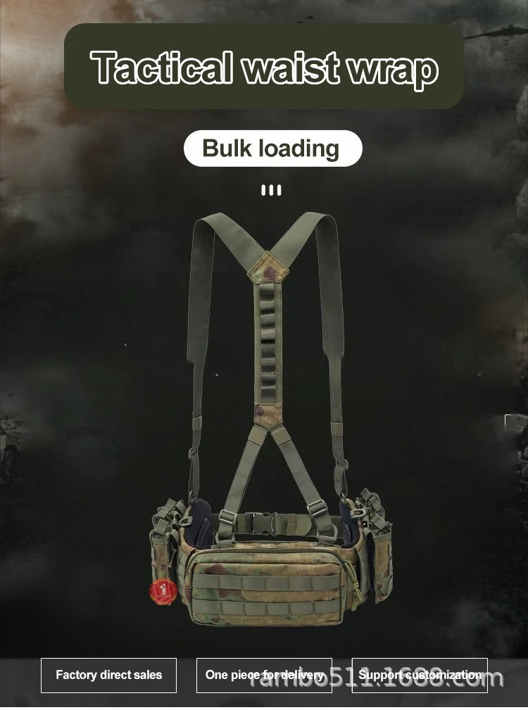 

Тактический многофункциональный тренировочный водонепроницаемый пояс 1000D, сумка для охоты и альпинизма с защитной технологией