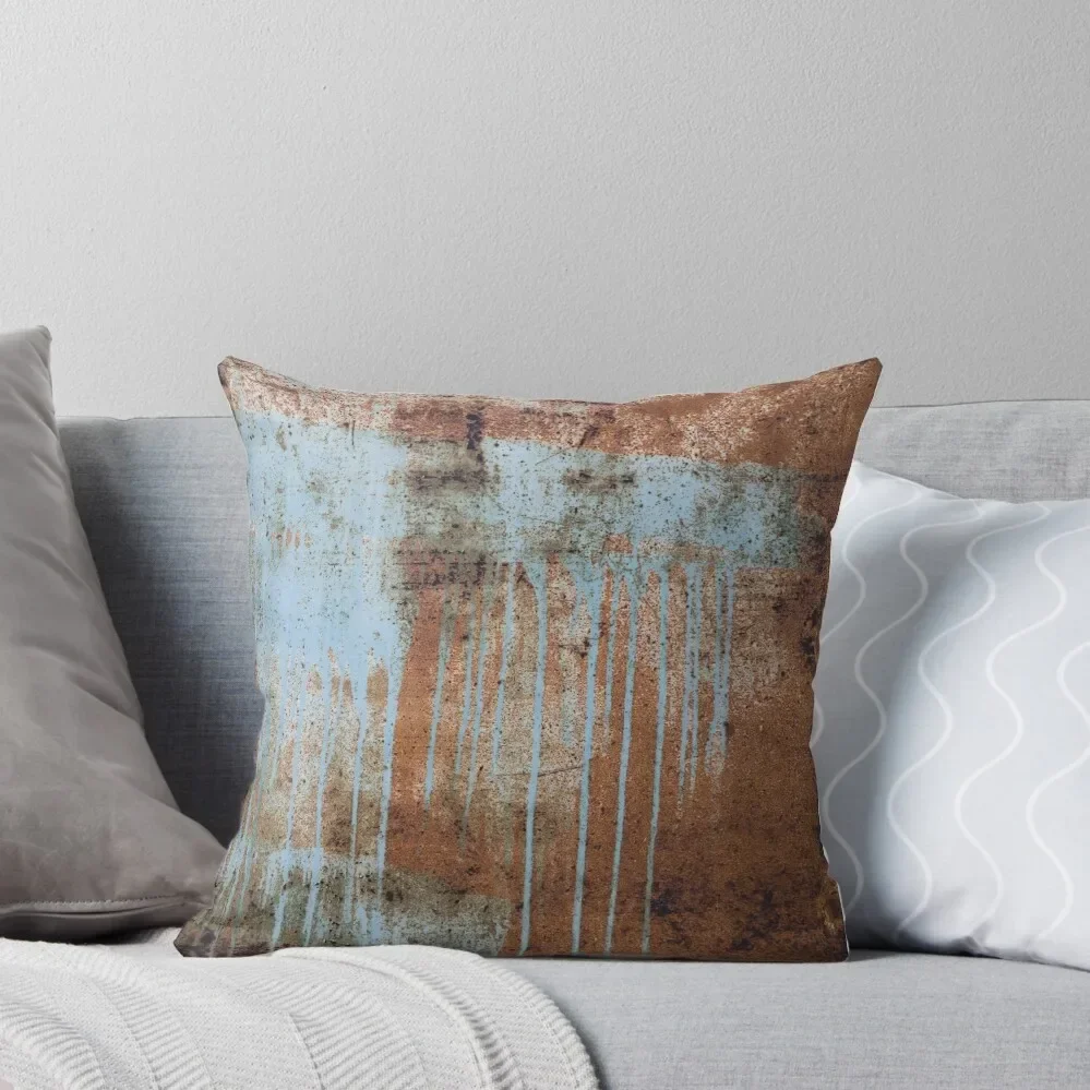 Rusted Out Sheet of Metal Throw Pillow Pillowcase home decor items Sofa Covers Decorative pillow case Pillow