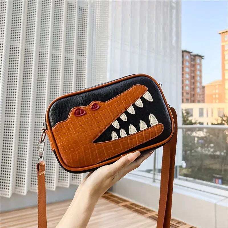2027 New Luxury Crocodile Pattern Men's Handbags Pu Leather Male Shoulder Bag Men Crossbody Bag Messenger Bags
