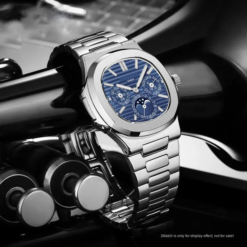 Stainless Steel Watch Strap For Patek Philippe PP 316L Nautilus Men's 5711/1A010 Series Bracelet 25*13MM Convex Mouth Watch Band