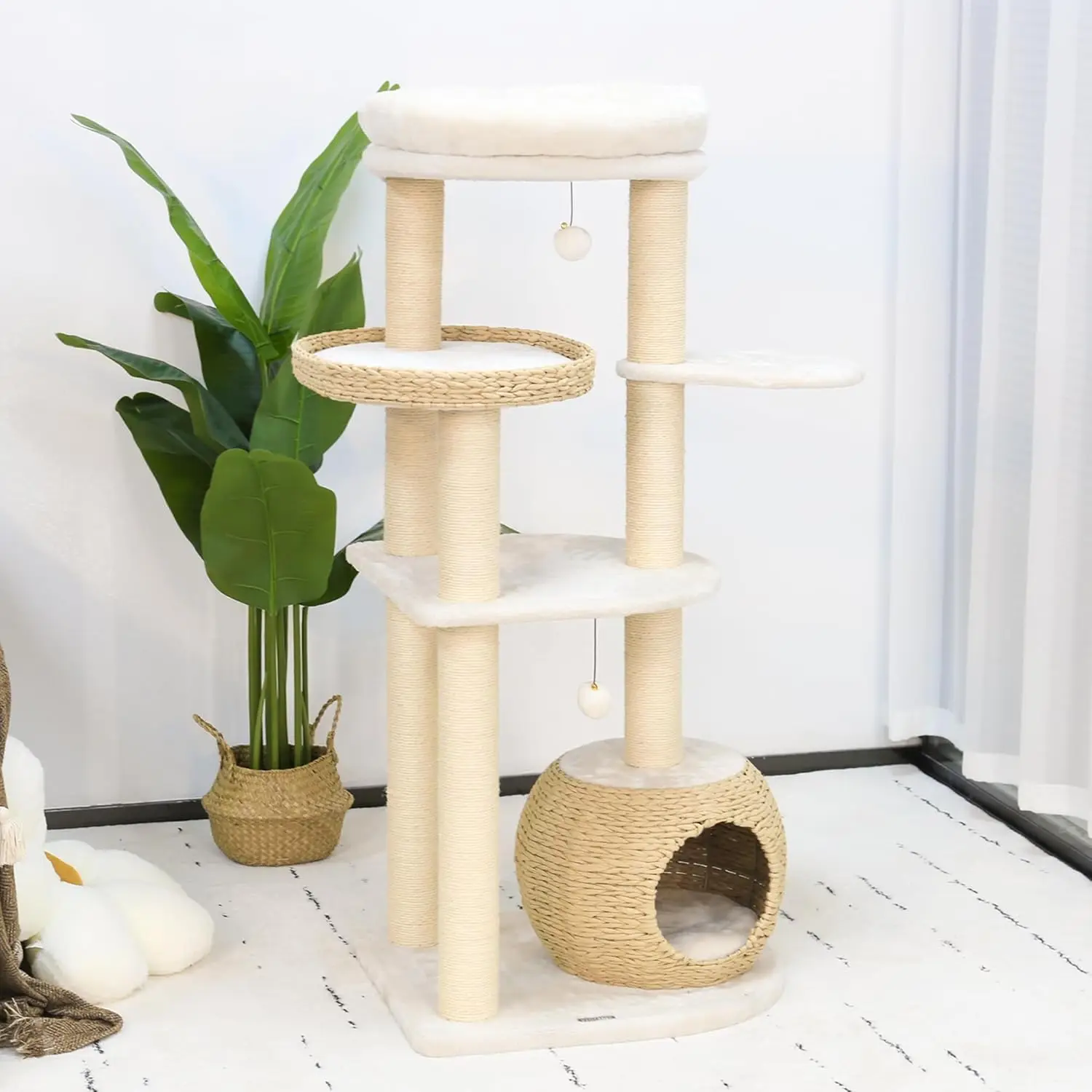 KAMABOKO Modern Cat Tree, 53