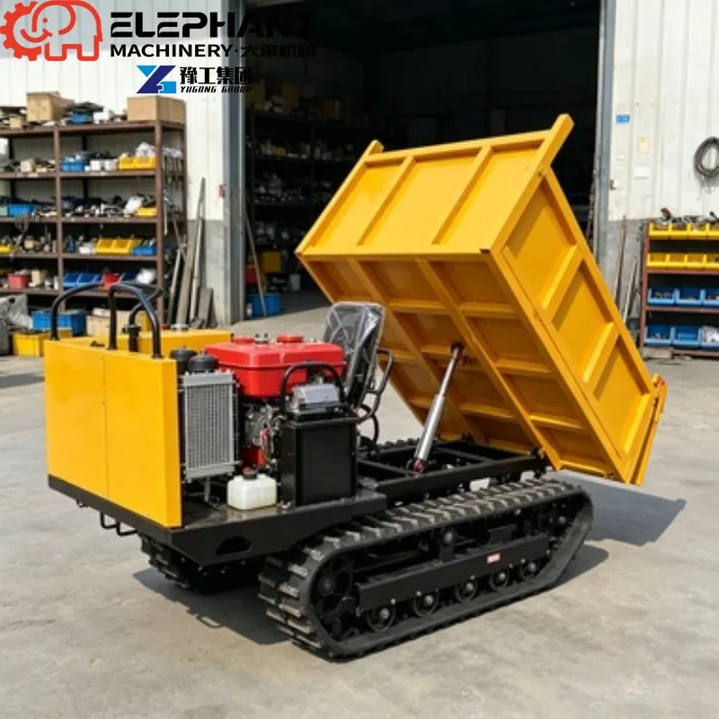 Tracked Transporter Remote‑Control Optional Crawler Carrier, Effort‑saving Operation For steep orchard narrow slope roads