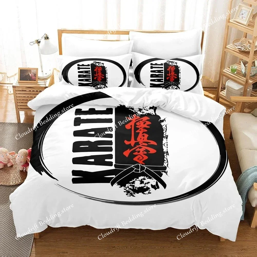 

Kyokushin Karate Bedding Set Duvet Cover Bedroom Comforter Covers Single Twin King ​Size Quilt Cover Home Textile