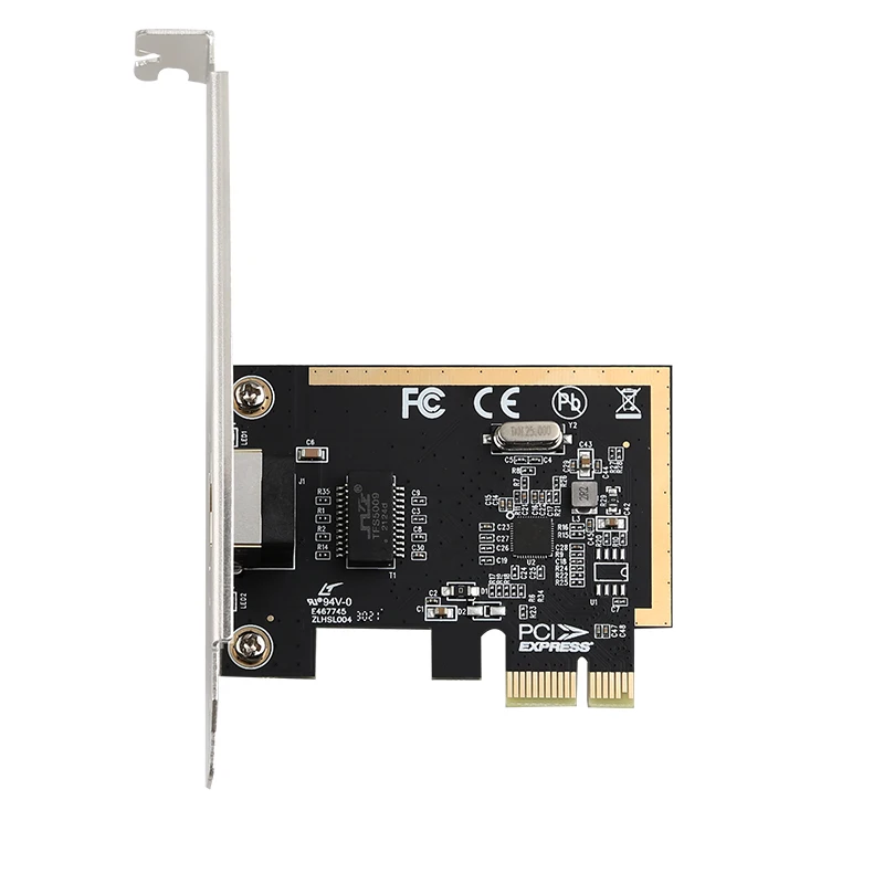 Gigabit Ethernet Pci-express Card LAN Add-On Card Single RJ45 Port 10/100/1000Mbps Plug & Play