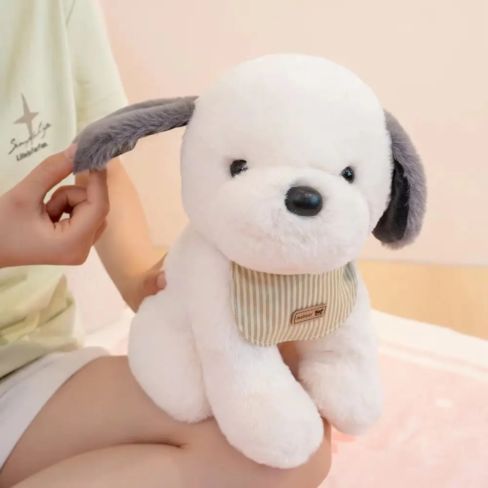 

PP Cotton Cartoon Dog Plush Toys Fluffy Handmade Puppy Stuffed Plush Toy Collection Interactive Stuffed Animal Dog Doll
