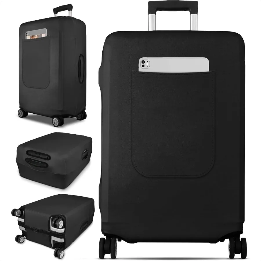 

Lage Cover for Suitcase Tsa Appd Protector Lage Sleeve Suit Case Cover Travel Stretch Large Baggage Case Protective Washable Fi
