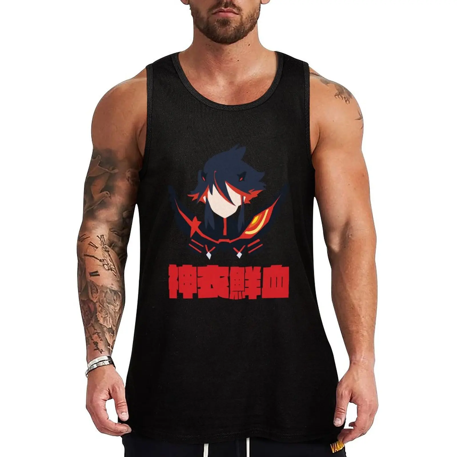 Kamui Senketsu Tank Top gym clothes man t shirt gym gym clothing