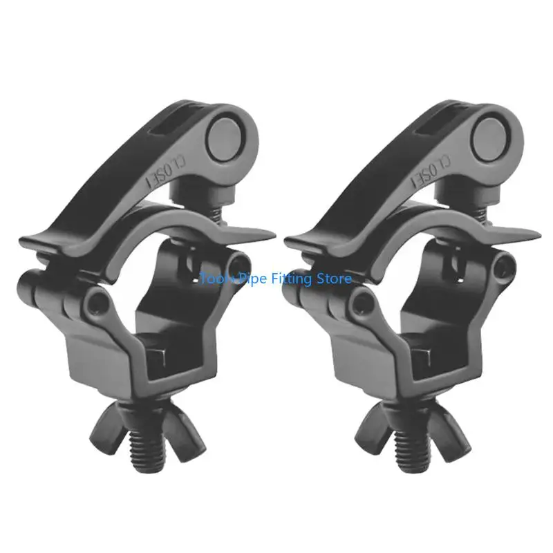 F92B Quickly Release Magnesiums Aluminum Clamps Professional Light Fixture Holders